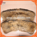Dimension 6*70cm natural Raccoon Real Fur Collar